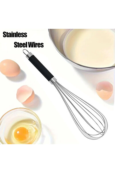 Choice 1pcs 9-inch Stainless Steel Eggs Whisk - Lightweight Hand Mixer for Ba...