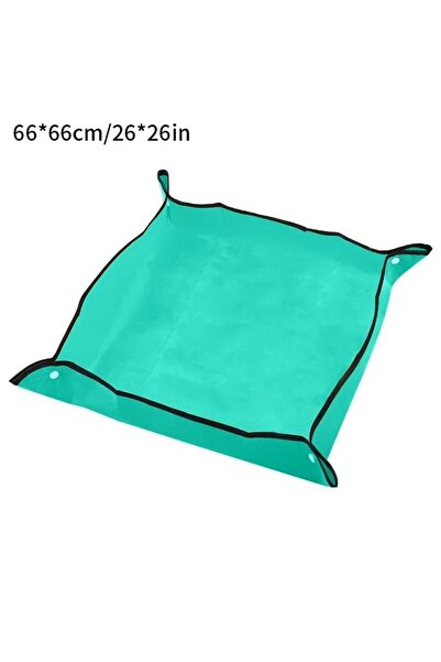 Choice1 حصيرة بستنة مربعة الشكل، مقاومة للماء، مصنوعة من البولي إيثيلين، بأحج...