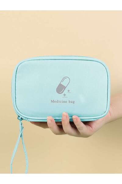 choice2 مجموعة إم بلو، حقيبة إسعافات أولية كبيرة السعة، حقيبة تخزين أدوية منز...