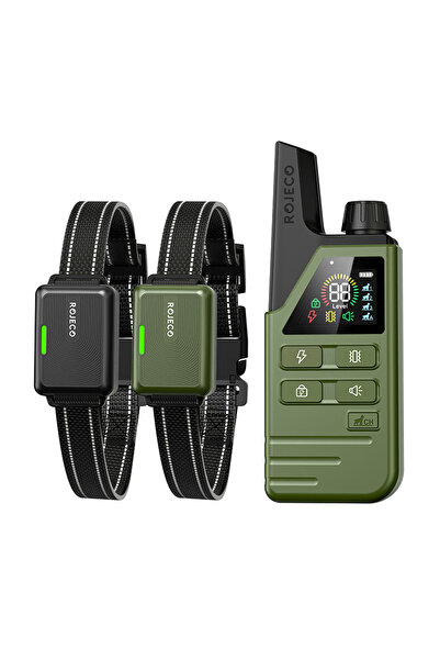 Choice1 طوقان للتدريب الكهربائي للكلاب من روجيكو، مقاوم للماء بمعيار IPX7، يم...