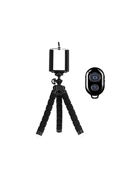 Choice3 حامل ثلاثي القوائم إسفنجي أسود اللون، مناسب لكاميرات GoPro الرقمية ال...