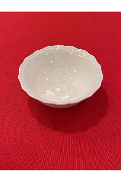 Aryıldız طبق تقديم الوجبات الخفيفة من البورسلين العظمي، طقم من 6 قطع، دائري، ...