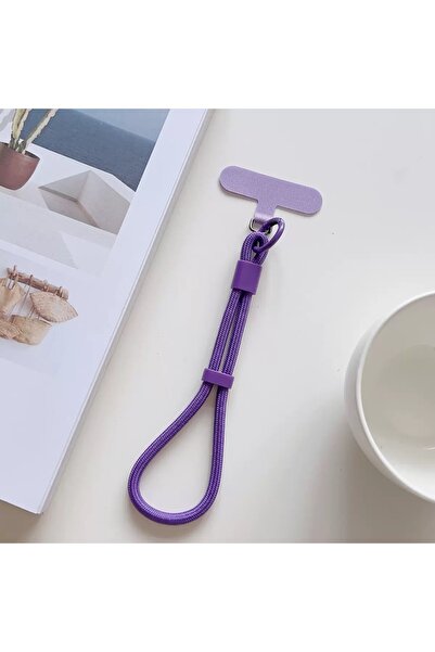Choice6 Purple Modern Candy Colored Cellphone Lanyard Adjustable Wrist Strap ...