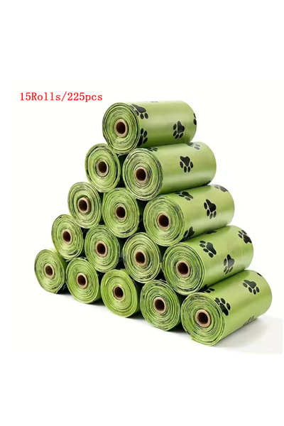 Choice1 15PC Dog Poop Bags Biodegradable Leak Proof Pet Waste Bags for Dog Wa...