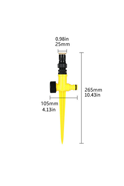Choice G1683A 1pc Plant garden vegetable garden sprinkler series pin sprinkle...