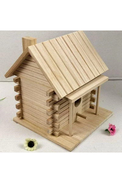 Choice A Practical Bird Cage Accessories Birdhouses For Outside Wooden Bird H...