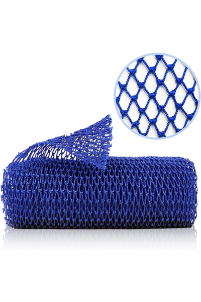 Choice3 شبكة استحمام أفريقية زرقاء طويلة لتقشير الجسم، مقشر للجسم، مقشر للظهر...