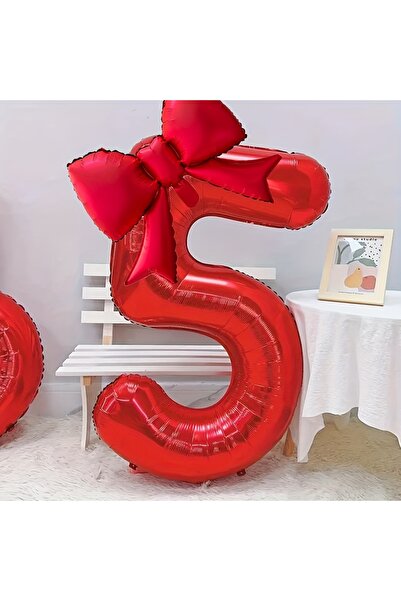 Choice5 Number 32inch HG9182-5 2pcs large 32inch Red Number Digital 0-9 Ballo...