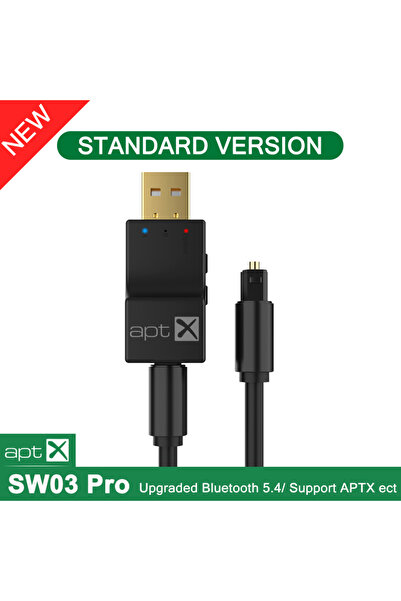 Choice1 جهاز إرسال الصوت بتقنية بلوتوث SW03 Pro (APTX) يدعم البث المزدوج عبر ...