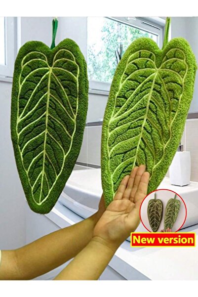 Choice1 Random 3pcs 3pcs Creative Leaf Design Hand Towel,Kitchen hanging type...