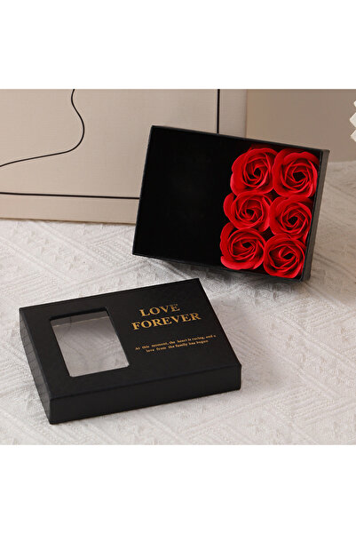 Choice1 صندوق هدايا عيد الحب بست وردات، صندوق مجوهرات للقلائد، صندوق هدايا لل...