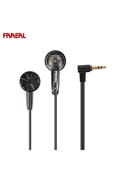 Choice1 سماعة أذن FAAEAL Iris Ancestor رمادية اللون بدون ميكروفون، صوت جهير ف...