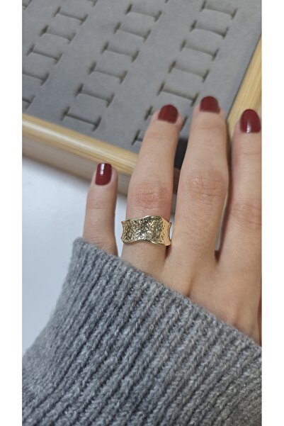 ARTEMİSİA Premium Design Bubble Sparkling Women's Ring Adjustable Without Size