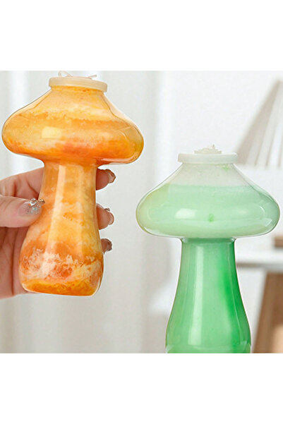 Choice كوب فطر إبداعي شفاف قطعة واحدة - كوب لطيف خفيف للكوكتيلات والقهوة والع...