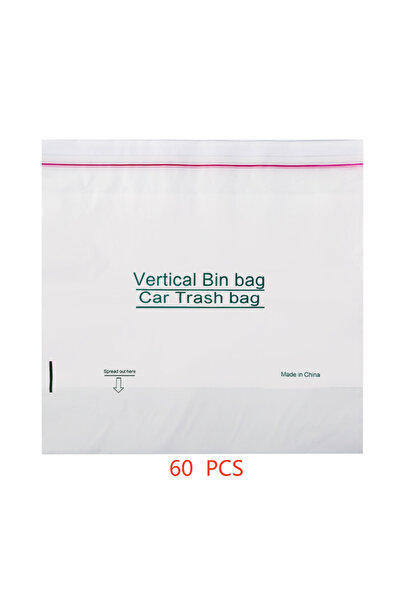 choice2 60 قطعة، 20/60/100 قطعة ، حقيبة قمامة للاستخدام مرة واحدة للسيارات، م...