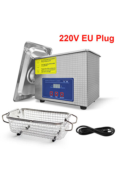 Choice EU 220V Plug 40KHZ Ultrasonic Cleaner Home Ultrasound Cleaning Machine...