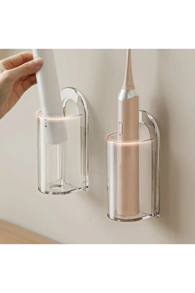 Choice1 حامل فرشاة أسنان كهربائي غير مثقوب، قاعدة فرشاة أسنان كهربائية موفرة ...