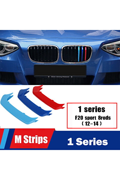 Choice22 شرائط زينة أمامية للشبك الأمامي طراز M Power لسيارات BMW X1 X2 X3 X4...