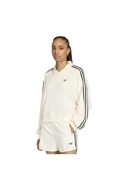 adidas TT V NECK Kadın Beyaz Tişört KD1401