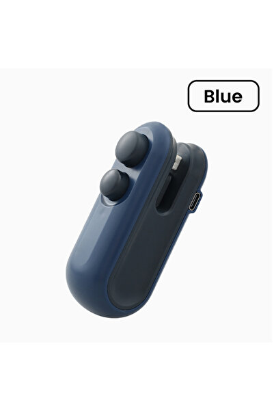 Choice3 قطعة واحدة من جهاز إغلاق حقيبة الحراري الصغير الأزرق القابل لإعادة ال...