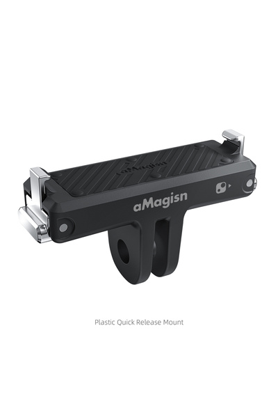 Choice حامل بلاستيكي سريع الفك من نوع aMagisn لكاميرا Insta360 Go Ultra، قاعد...