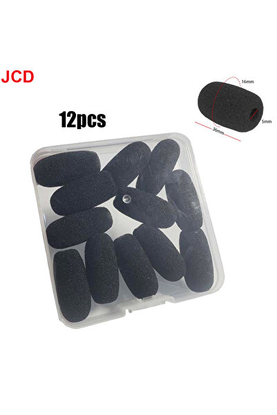 Choice1 36x16x5mm 12pcs JCD 10pcs Mini Microphone Foam Covers Mic Protector C...