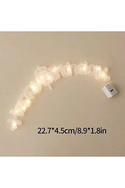 Choice e Ins Style Happy Birthday Cake Topper LED Night Light Cake Toppers Va...