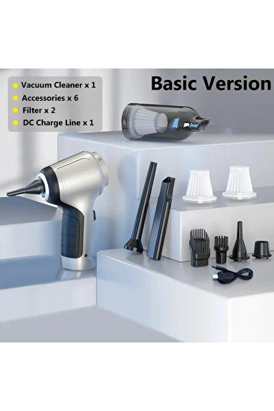 choice2 مكنسة كهربائية لاسلكية أساسية للسيارة من 2hapa، مكنسة قوية لاسلكية، ش...