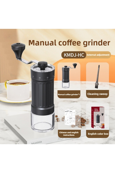 Choice1 KMDJ-HC Professional Manual Coffee Grinder Adjustable Ceramic Conical...