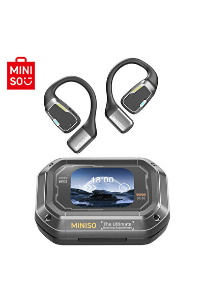 Choice1 سماعات أذن لاسلكية مفتوحة من مينيسو M98 بلون رمادي داكن، بتقنية بلوتو...