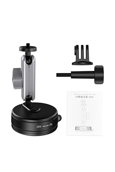 Choice FLY052 قاعدة تثبيت Flymile لكاميرات DJI OSMO Action 6/Action 5 Pro/Nan...