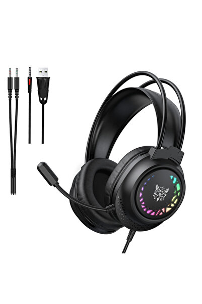 Choice black ONIKUMA X92 Gaming Headset Hi-Fi Surround Sound/USB Sound Card F...