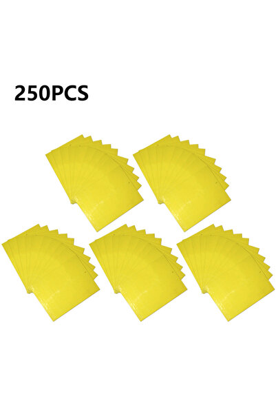 Choice4 APWIKOGER 250 قطعة، 50-300 قطعة، لاصق أصفر مزدوج الجوانب للتحكم في ال...