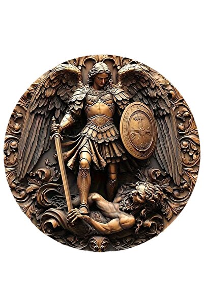 Choice Round 20X20CM TYA28523-20x20cm 1 pc 2D - Michael the Archangel of War....