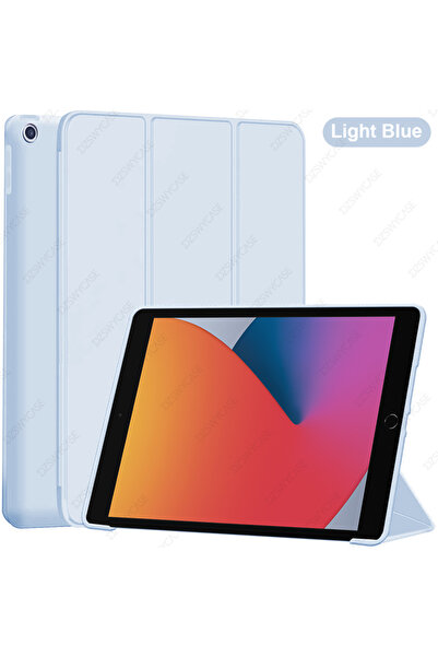 Choice1 جراب أزرق فاتح لجهاز iPad من الجيل التاسع/الثامن/السابع مقاس 10.2 بوص...
