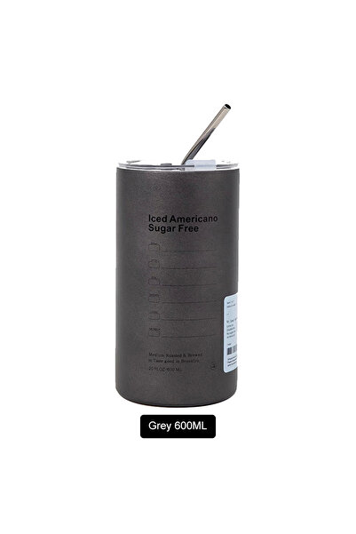 Choice 601-700ml black Stainless Steel Coffee Cup Thermoses Double Wall Vacuu...