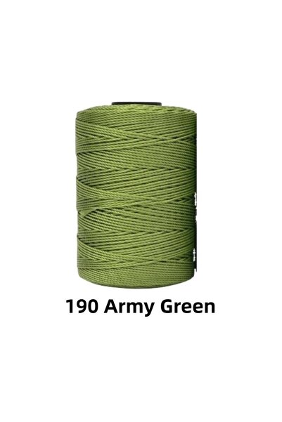 Choice9 خيط قطن حرير صيفي خفيف 1.5 مم 200 متر، خيوط حياكة للأعمال اليدوية، حق...