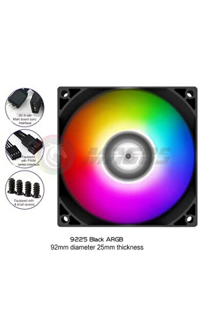 Choice مروحة يحافظ على البرودة وحدة المعالجة المركزية ARGB سوداء ثابتة اللون ...