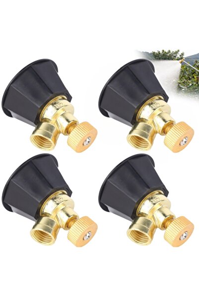 Choice1 4 قطع من فوهات الرش الزراعية المصنوعة من النحاس/السبائك، قابلة للتعدي...