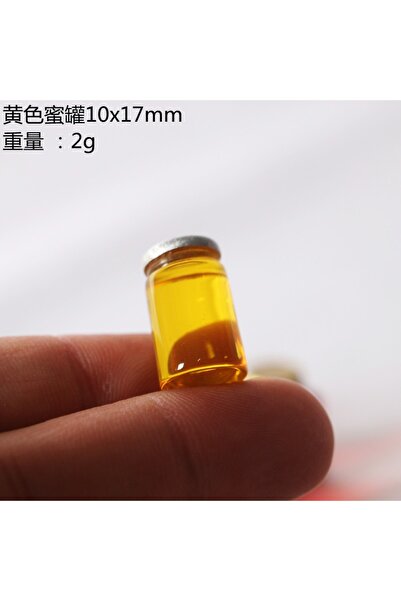 Choice مجموعة من 5 قطع من مربى الفراولة والعسل الشفاف، تحاكي بيت الدمى، مصنوع...