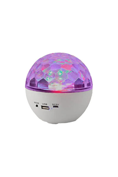 Choice Crystal style 360° Rotating Star Projector USB LED Night Light Bluetoo...