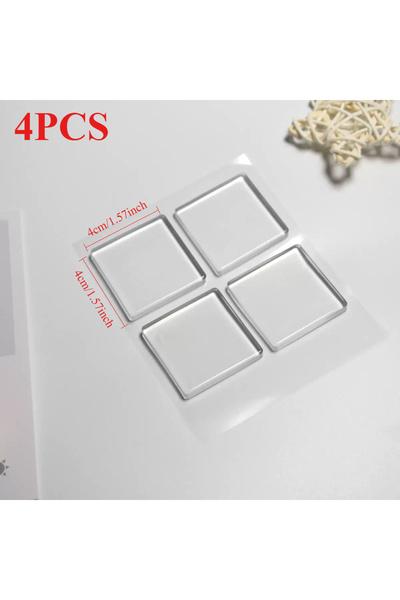 Choice 4PCS 5mm Self Adhesive Silicone Anti Vibration Mat 4PCS Non Slip Pad f...