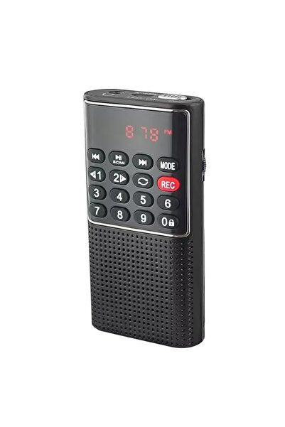 Choice5 VIKEFON Black VIKEFON Mini Portable FM Radio Wireless Speaker MP3 Mus...