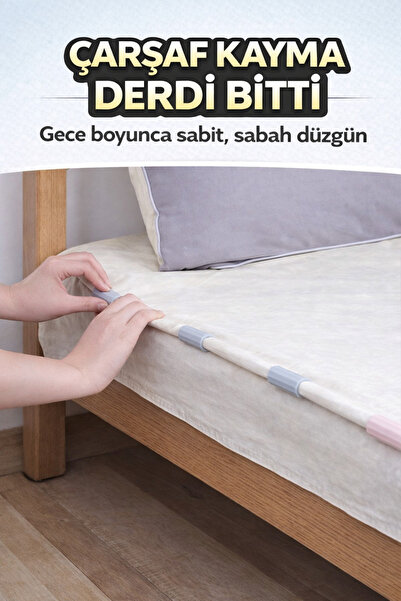 Mode Cool Çok Amaçlı Kumaş Sabitleyici Klips – Kaymayı ve Toplanmayı Anında Ö...