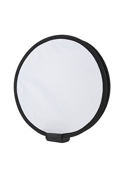 Choice صندوق إضاءة ناعم قابل للطي أبيض اللون، 40 سم، دائري الشكل، محمول، لفلا...