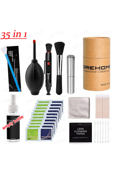 Choice5 مجموعة تنظيف الكاميرات الرقمية ALLOYSEED 35 في 1 (47/35/24/19/7 قطع) ...
