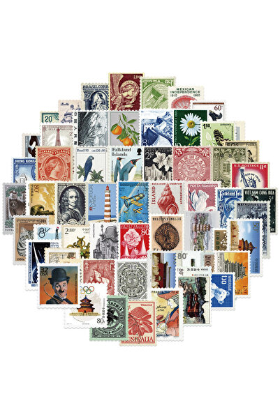 Choice 64 قطعة من ملصقات غرافيتي كرتونية بنمط ريترو، ملصقات كلاسيكية مضحكة يم...