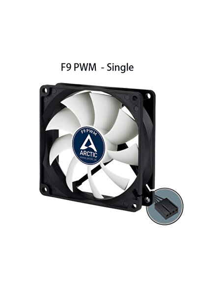 Choice NO RGB WHITE Arctic F9 PWM ARCTIC F9 PWM - 92 mm PWM Case Fan, PWM-Sig...