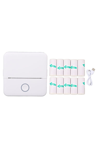 Choice WHITE HOT Pket Bluetooth Printer Compact Multifunctional Wireless Ther...