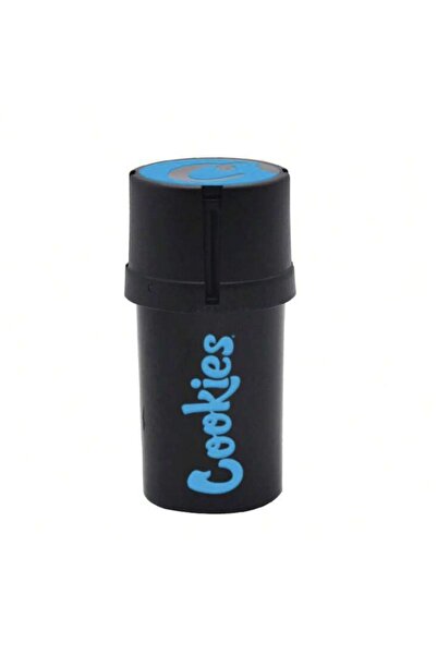 Choice3 black Portable Herb Gringer With Storage Jar Air-Tight Water Proof Sm...